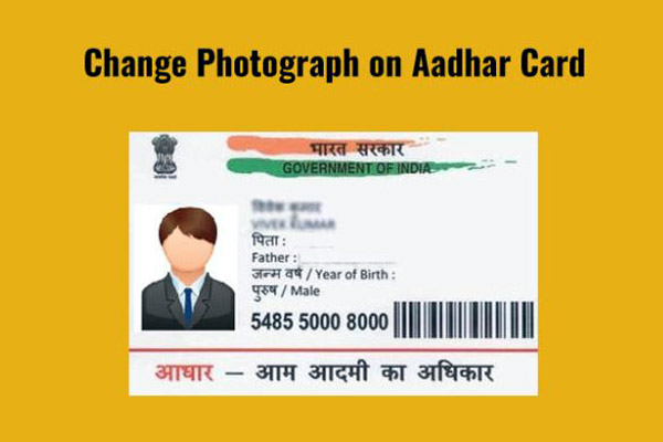 Change the photo in Aadhaar card online