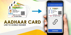 Link Aadhaar with mobile number