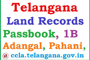 Webland Telangana for Land Records & Pahani or RoR 1B