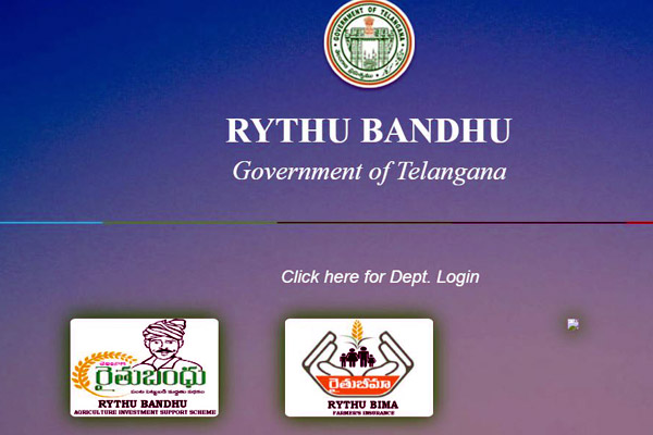 Official Website of Rythu Bandhu Scheme