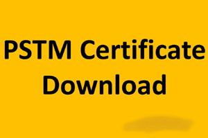 download pstm certificate