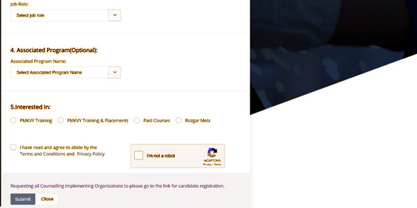 PMKVY Registration Form