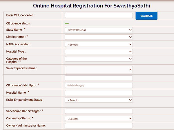 Swasthya Sathi Application form download