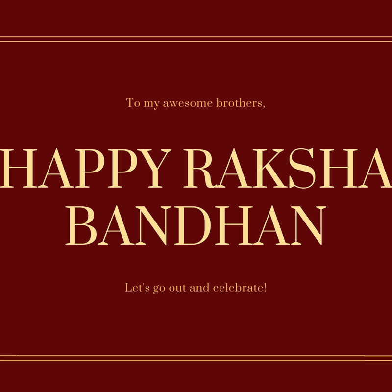 happy raksha bandhan