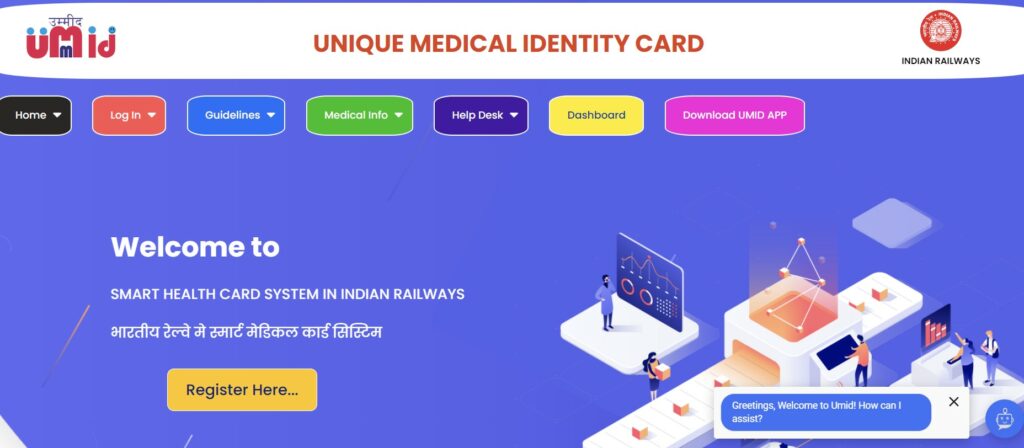 Railway Health Card