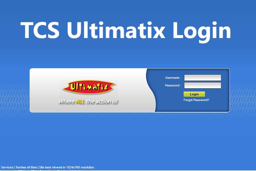TCS-Ultimatix Login