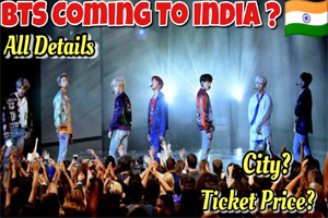 BTS Concert India 2022