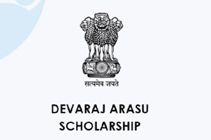 Devaraj Arasu Scholarship online apply