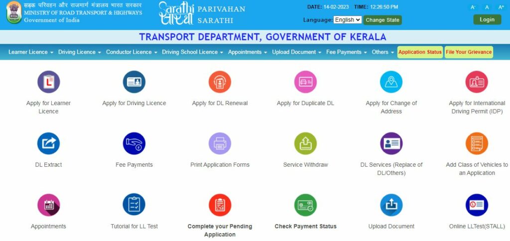 Renew Driving Licence in Kerala