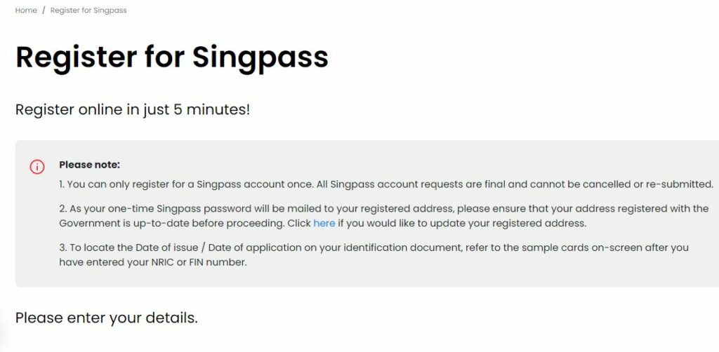 Singapore Work Visa Apply Online