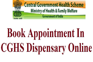 CGHS online appointment