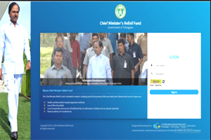 How to check CM Relief fund Telangana