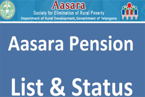 Telangana Aasara Pension Status