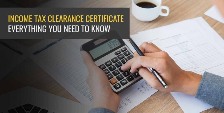 How to get the Income Tax Clearance Certificate