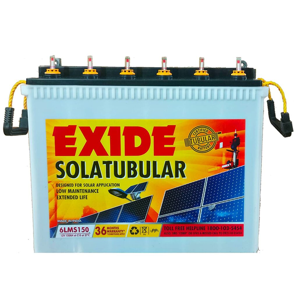 Solar C10 tubular battery
