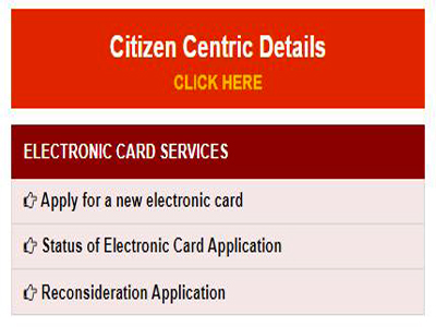 TNePDS Digital Platform Electronic Card Services