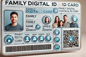 digital family card